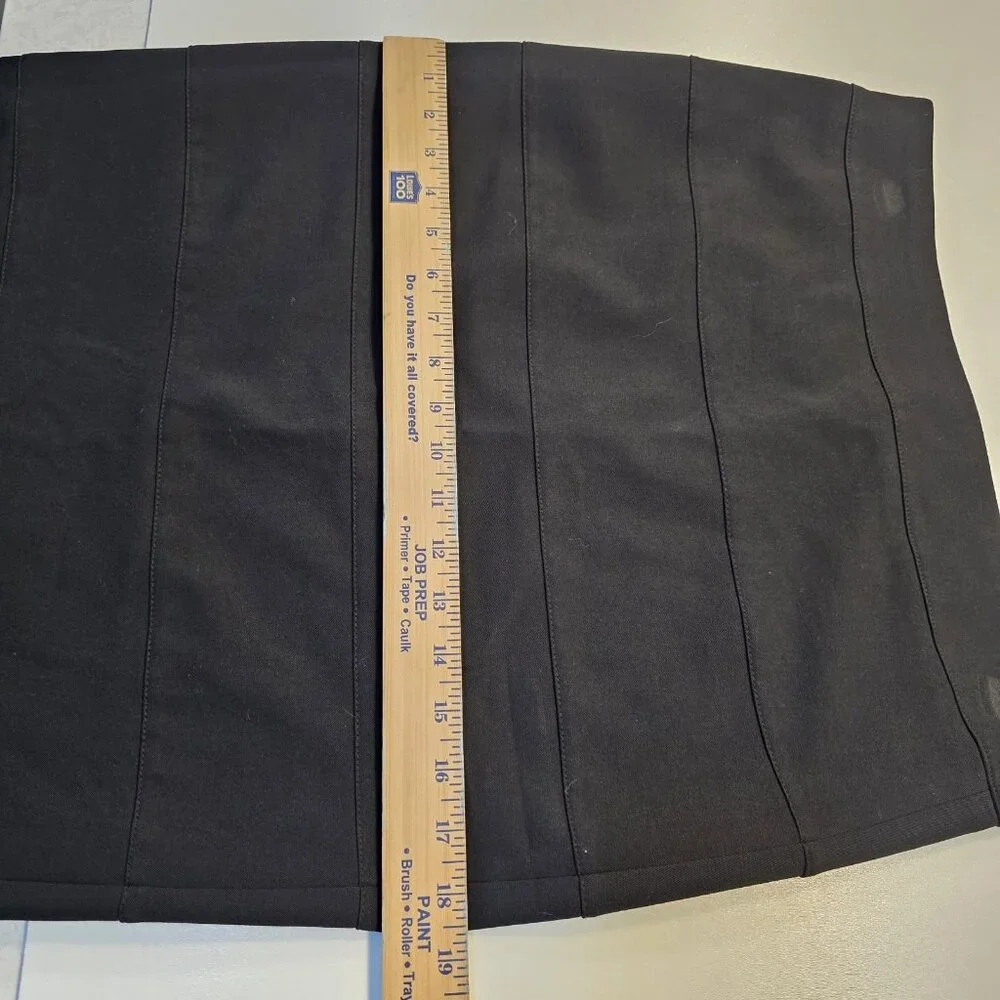 Virtue Women's‎ Skirt Stretch Black Size 6 Classic Career Office